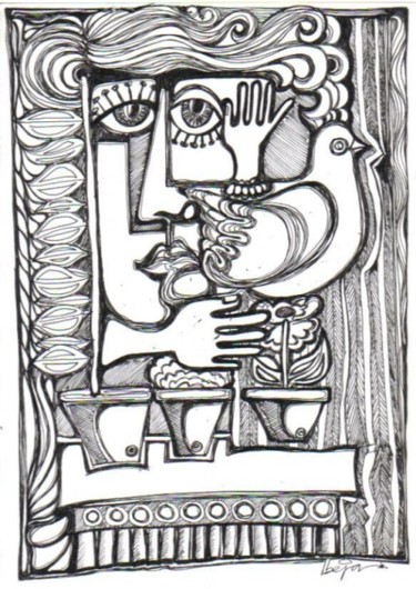 Drawing titled "desenho,cp" by João Beja, Original Artwork