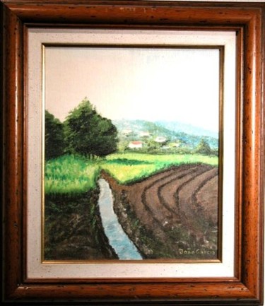 Painting titled "Paisagem 16" by Joao Garcia, Original Artwork