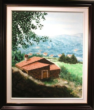 Painting titled "Paisagem 17" by Joao Garcia, Original Artwork
