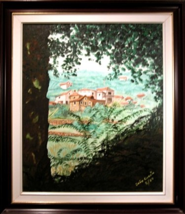 Painting titled "Paisagem 19" by Joao Garcia, Original Artwork