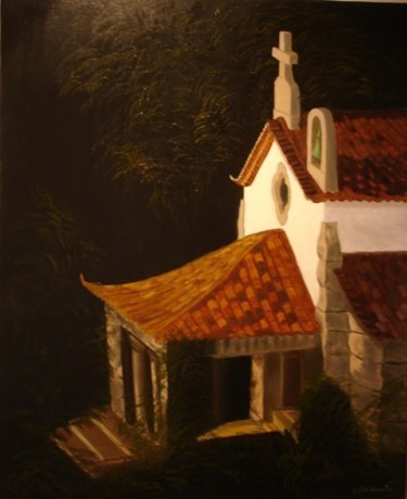 Painting titled "Capela 1" by Joao Garcia, Original Artwork