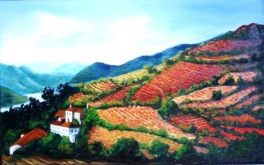 Painting titled "Douro" by Joao Garcia, Original Artwork