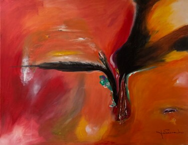 Painting titled "Eternal" by Joaquim Serrenho, Original Artwork, Acrylic