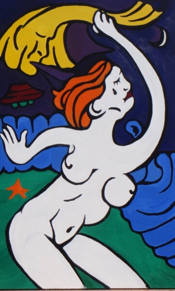 Painting titled "Venus ECP12" by Joaquín A. Sales, Original Artwork, Acrylic