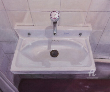 Pintura titulada "lavabo.jpg" por Joaquin Joaking, Obra de arte original