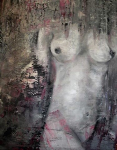 Peinture intitulée "nude" par Joce, Œuvre d'art originale, Huile