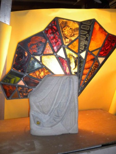 Sculpture intitulée "colombe" par Joceran Pinon, Œuvre d'art originale