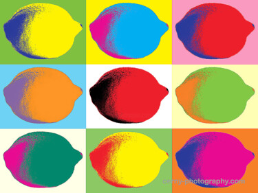 Φωτογραφία με τίτλο "9 Lemons" από Jochen Cerny, Αυθεντικά έργα τέχνης, Ψηφιακή φωτογραφία Τοποθετήθηκε στο Άλλος άκαμπτος π…