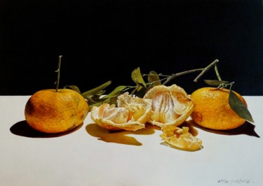 Ζωγραφική με τίτλο "Ruptura" από Osmar Dallabona, Αυθεντικά έργα τέχνης, Λάδι Τοποθετήθηκε στο Ξύλινο φορείο σκελετό