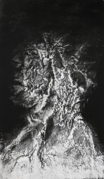 Peinture intitulée "Au-delà de l'exode…" par Jod, Œuvre d'art originale, Acrylique Monté sur Panneau de bois