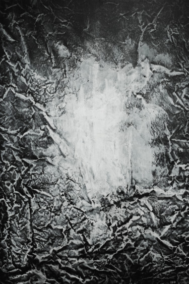 Peinture intitulée "Absence" par Jod, Œuvre d'art originale, Acrylique Monté sur Panneau de bois