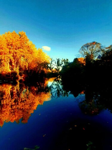 Photography titled "Autumn lakes" by Jordyw, Original Artwork, Digital Photography