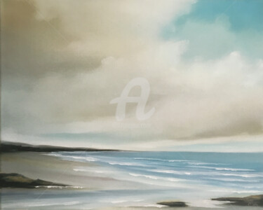 Pittura intitolato "Distant Shores Clos…" da Mullo, Opera d'arte originale, Olio