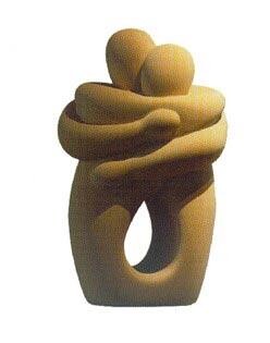 Sculpture titled "Close Encounter" by Joe Xuereb, Original Artwork, Stone