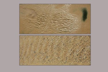 Photographie intitulée "sable à belle ile e…" par Joel Thevenot, Œuvre d'art originale