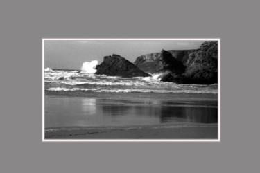 Photographie intitulée "plage de donnant" par Joel Thevenot, Œuvre d'art originale