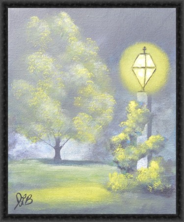 Painting titled "1-lamp.jpg" by Joe La Bianca, Original Artwork