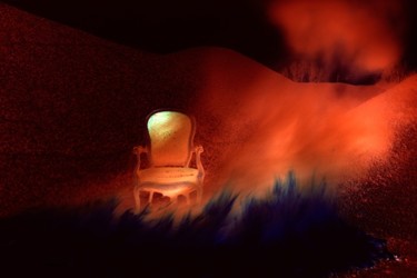 Photographie intitulée "The Burning of Self" par Jdk, Œuvre d'art originale