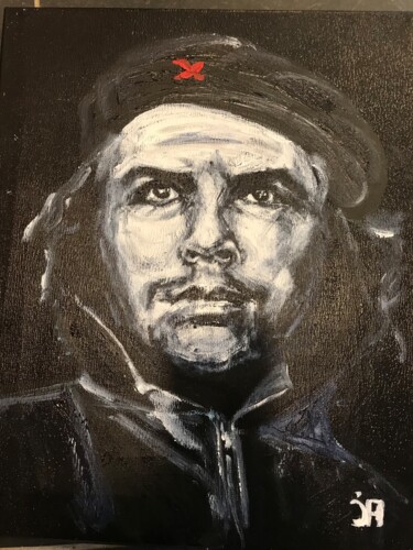 Painting titled "Che Guevara" by Joele Ardans, Original Artwork, Acrylic