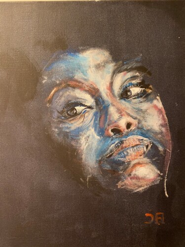 Painting titled "Africanissime" by Joele Ardans, Original Artwork, Acrylic