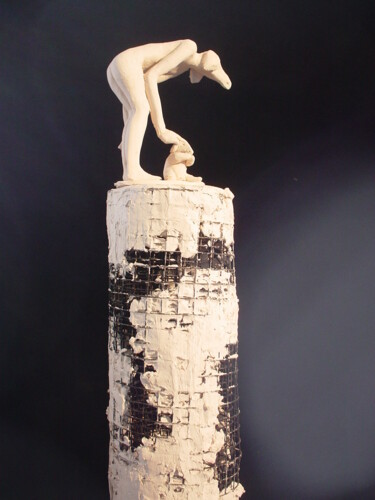 Sculpture intitulée "dsc04067.jpg" par Joelle Bonnamy, Œuvre d'art originale, Céramique