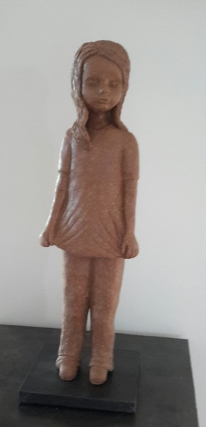 Escultura intitulada "Louise" por Joëlle Boutherin, Obras de arte originais, Cerâmica