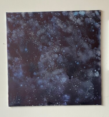 "Milky Way" başlıklı Tablo Joelle Cabanne tarafından, Orijinal sanat, Mürekkep Ahşap Sedye çerçevesi üzerine monte edilmiş