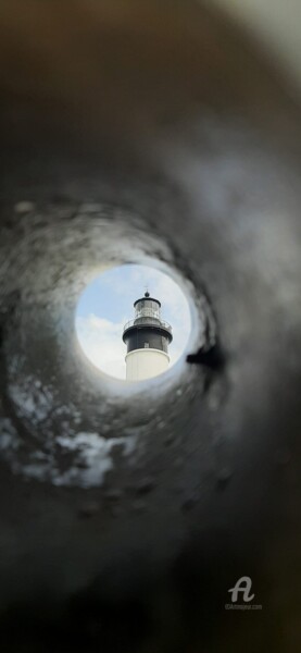 Photography titled "Phare" by Joel Lescoules, Original Artwork, Non Manipulated Photography Mounted on Aluminium