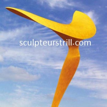 Sculpteur Strill Sculpture Bronze Image de profil Grand