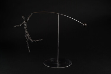 Sculpture intitulée "Va-et-vient" par Joey Brusquet, Œuvre d'art originale, Métaux