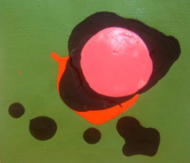 Painting titled "microintrospección…" by Johana Uvence, Original Artwork