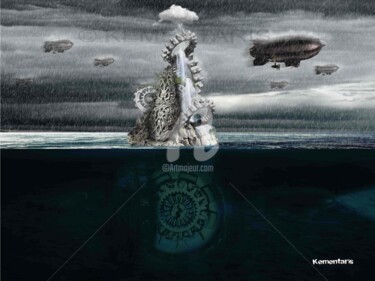 Digital Arts titled "Armada" by Johann Kementaris, Original Artwork, Photo Montage