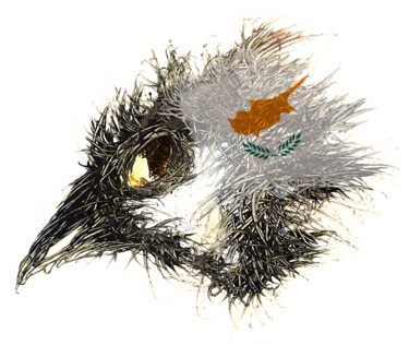 "Pandemi bird Cypern" başlıklı Dijital Sanat Johann Sidlo tarafından, Orijinal sanat, Dijital Resim