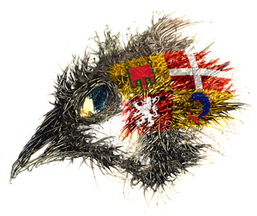 "Pandemi Bird AUVERG…" başlıklı Dijital Sanat Johann Sidlo tarafından, Orijinal sanat, Dijital Resim