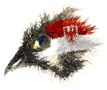 "Pandemi Bird Brande…" başlıklı Dijital Sanat Johann Sidlo tarafından, Orijinal sanat, Dijital Resim