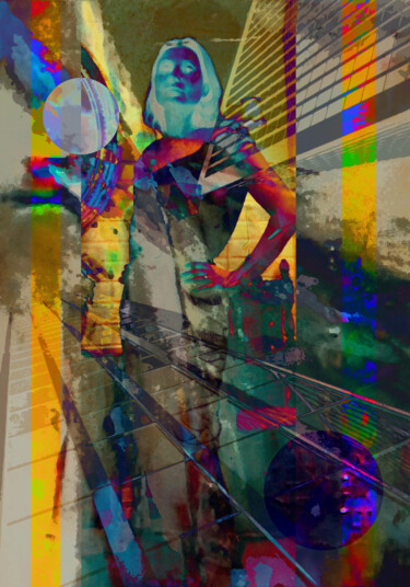 Arte digitale intitolato "Collage" da Johann Sidlo, Opera d'arte originale, Collage digitale