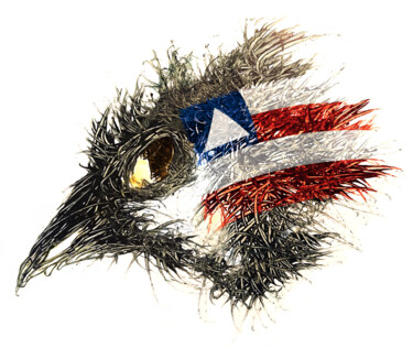 Digital Arts titled "Pandemi Bird Bahia" by Johann Sidlo, Original Artwork, Digital Painting