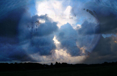 Arts numériques intitulée "Cloud drama" par Johann Sidlo, Œuvre d'art originale, Peinture numérique