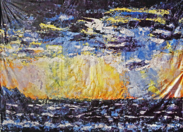 Pittura intitolato "Lorient II" da Johanna Bouvarel, Opera d'arte originale, Acrilico