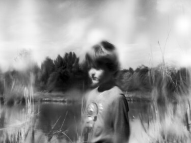 Photographie intitulée "Enfance 10" par Johanna Bouvarel, Œuvre d'art originale, Photographie numérique Monté sur Aluminium