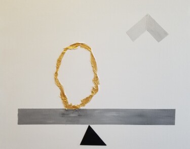 Malarstwo zatytułowany „Balance” autorstwa Johanne Monique Dufour (Monique J Dufour), Oryginalna praca, Akryl