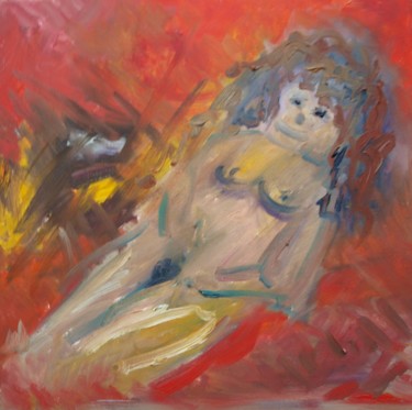 Peinture intitulée "L'ivresse" par Johan Roels, Œuvre d'art originale, Huile