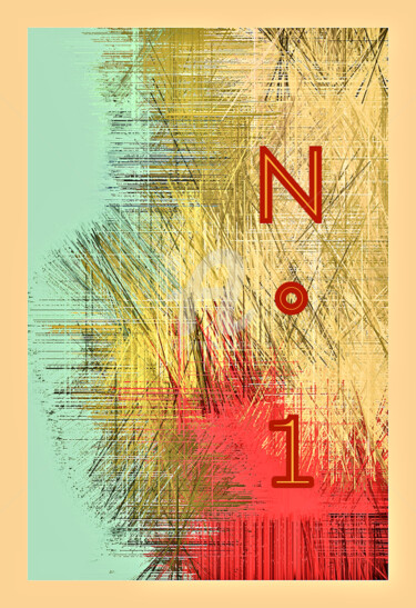 Arts numériques intitulée "motif-n1" par J.Jokko, Œuvre d'art originale