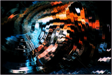 Arts numériques intitulée "reflet-du-tigre.jpg" par J.Jokko, Œuvre d'art originale, Peinture numérique