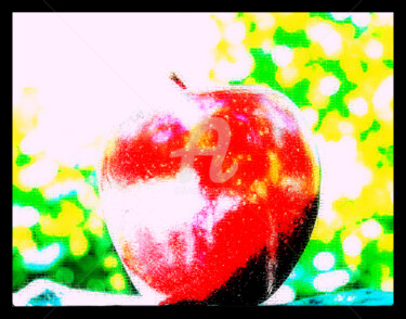 Arts numériques intitulée "Le Fruit de la Conn…" par J.Jokko, Œuvre d'art originale, Peinture numérique