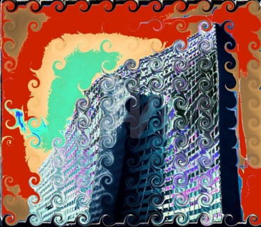 architecture onirique Digitale Künste mit dem Titel "architecture oniriq…" von J.Jokko, Original-Kunstwerk, Architektur