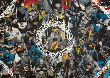 Pintura titulada "Batman" por John Karter, Obra de arte original, Rotulador