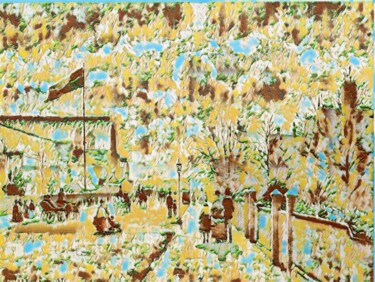 Arte digitale intitolato "Camille Pissarro -…" da John Mailly, Opera d'arte originale, Lavoro digitale 2D