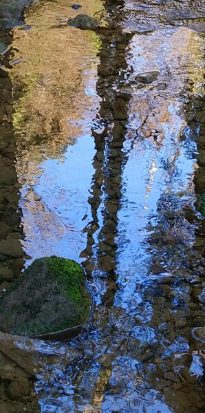 Photographie intitulée "Dans l'Eau delà 1" par John Vine, Œuvre d'art originale, Photographie numérique