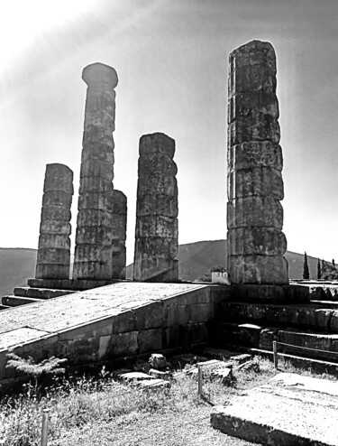 Fotografía titulada "Oracle Structure" por John Boudreau, Obra de arte original, Fotografía digital